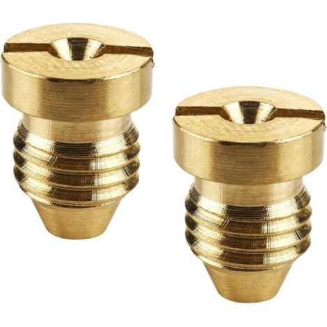 Lot de 2 embouts de buse à orifice pour canon à mousse, buse filetée de rechange haute pour lance à mousse neige, 1,1 mm