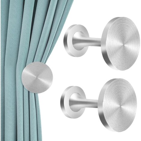 Réutilisables Robustes Lot De 60 Crochets De Rideaux En Acier Inoxydable En Forme De W Crochets Rideau Inox
