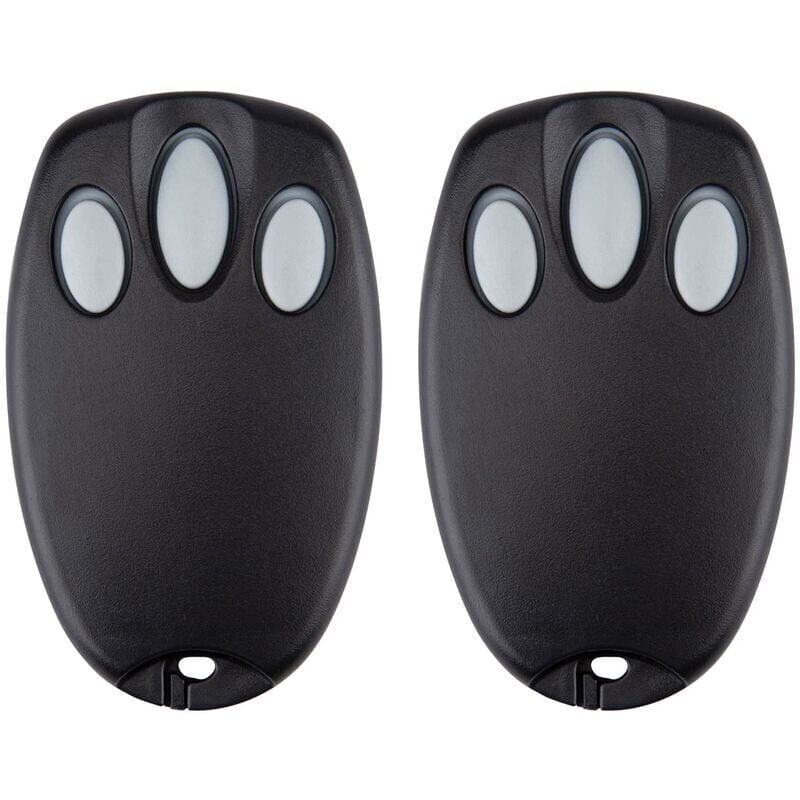 Lot de 2 émetteurs de porte de garage portatifs de remplacement pour Chamberlain Liftmaster Motorlift 94335E 84335E ML700 ML500 ML850 Merlin+ C945