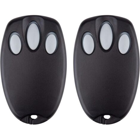 Lot de 2 émetteurs portatifs de rechange Pour télécommande de garage Merlin++2.0 E945 E945M E950M E943M