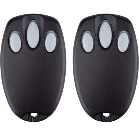 Lot de 2 émetteurs portatifs de rechange Pour télécommande de garage Merlin++2.0 E945 E945M E950M E943M