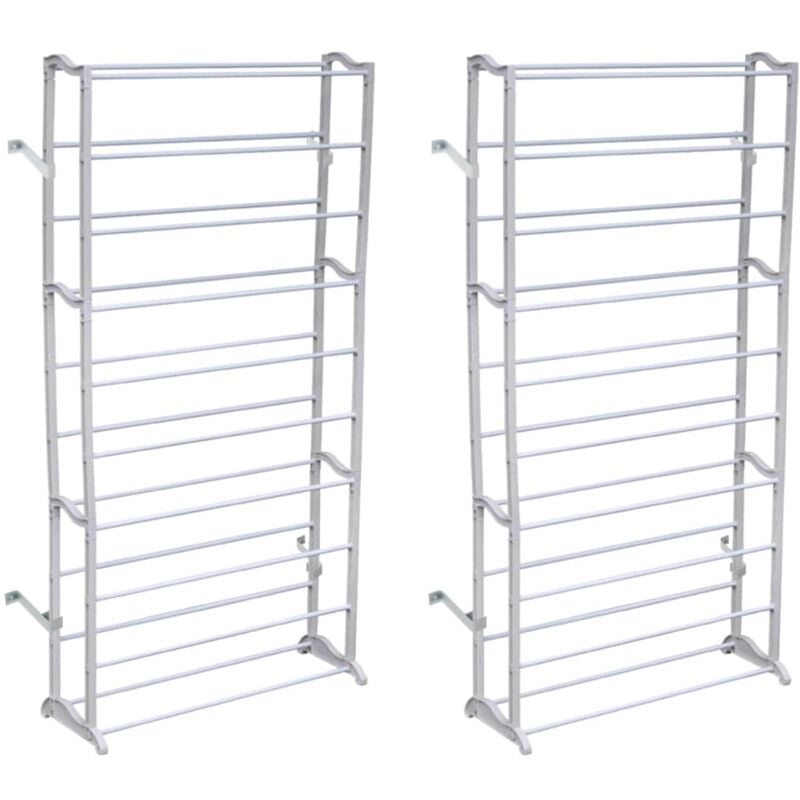 Vidaxl - tagère à chaussures 2 pcs
