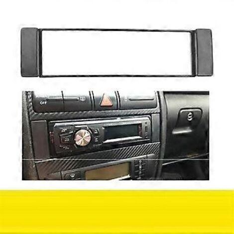 Lot de 2 façades 1 DIN pour autoradio Seat (tableau de bord).