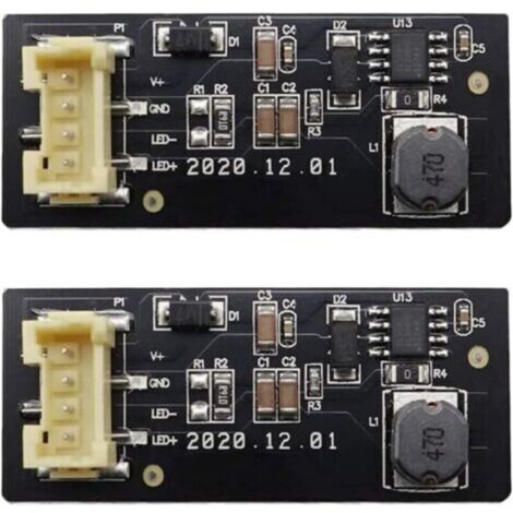 Lot de 2 feux arrière LED pour pilote B003809.2, X3 F25 2011-2017 F25 B003809.2 LED Plug & Réparation Platine de rechange-Crezuo