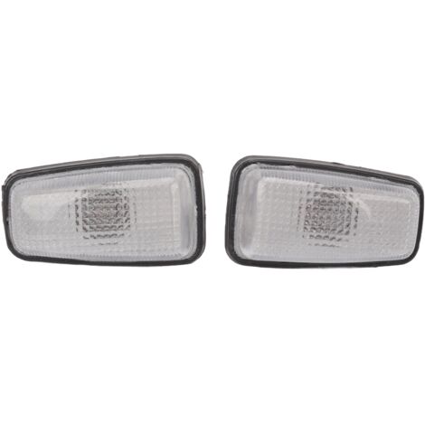 Lot de 2 feux clignotants latéraux à LED (répétiteur) 632567, compatibles avec Peugeot 106, 306, 406, 806, Expert et Partner (12 V).