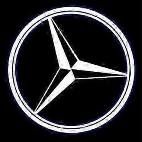 CREA Lot de 2 feux de bienvenue pour Mercedes-Benz Classe E Classe C Classe A Classe B GLC/GLE/GLS