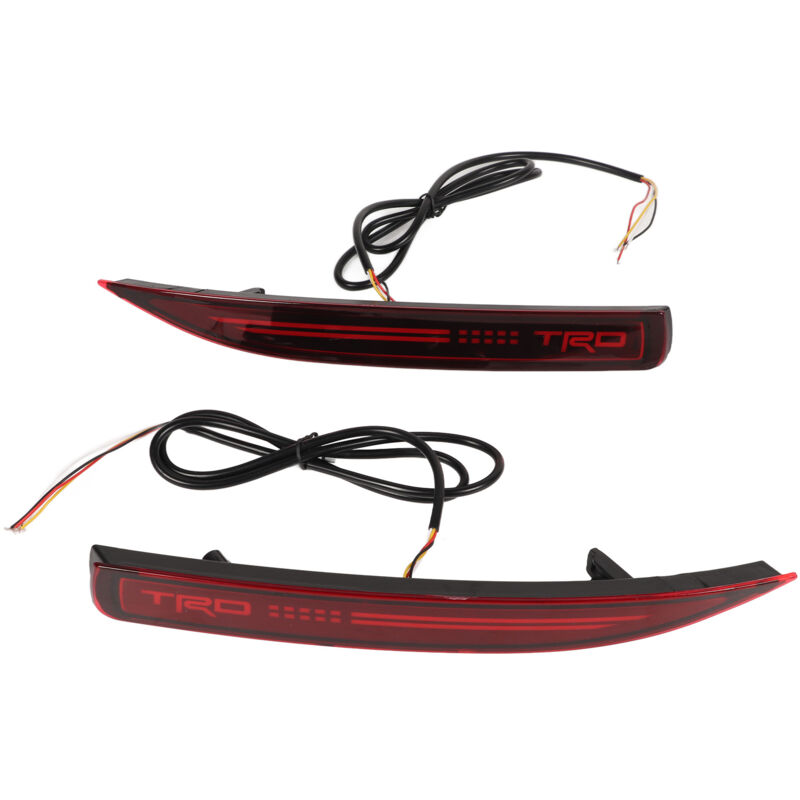 Start - Lot de 2 feux de pare-chocs arrière à led gauche et droite, multifonctions, 12 v, feu de freinage arrière adapté à la Corolla Altis 2019-2021