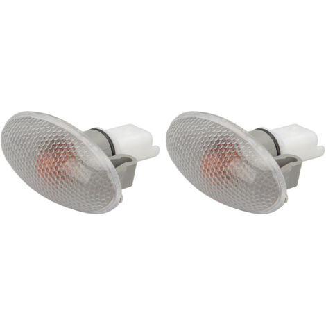 Lot de 2 feux de position latéraux lumineux 12 V 632574, lampe témoin de remplacement pour 206 407 607
