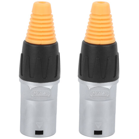 Lot de 2 fiches étanches YTRJ45, matériau isolant ignifugé, connecteur ELRJWA