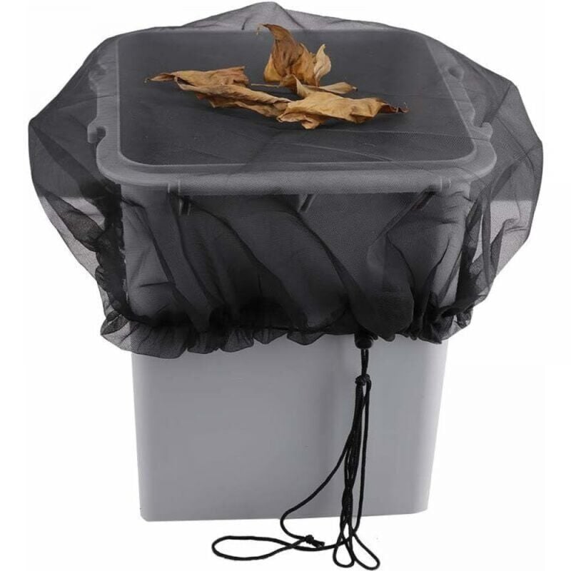 Cyslmuk - Lot de 2 filets de protection anti-moustique pour extérieur de jardin, seaux, feuilles,95cm