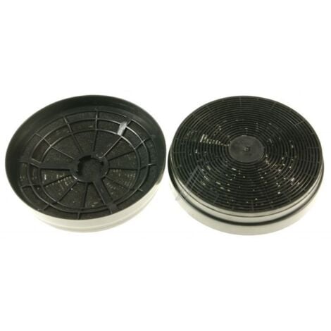 Lot de 2 filtres à charbon 175X34 mm (AS0015184, 49037930) Hotte AMICA, AYA, BRANDT, CANDY, CONTINENTAL EDISON, CURTISS, DE DIETRICH, FAR, OCEANIC, PROLINE, ROSIERES, SAUTER, SIGNATURE, VALBERG