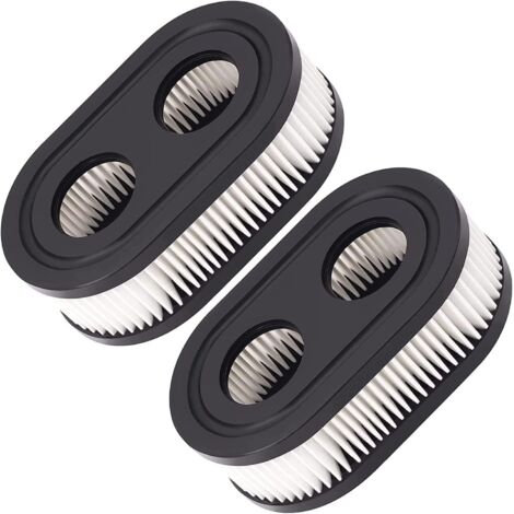 Lot de 2 filtres à air 593260 798452 334404 pour tondeuse à gazon, filtres de rechange pour moteurs de la série 550E 500EX 550EX 625 575EX, accessoires pour tondeuse BS