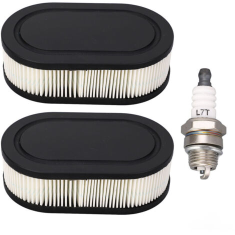 Lot de 2 filtres à air, pour tondeuse à gazon Briggs & Stratton 550E 550EX Eco-Plus 575EX Series Remplace 4247 5432 5432K 09P00 09P702 500EX 625 Moteur 798452 593260
