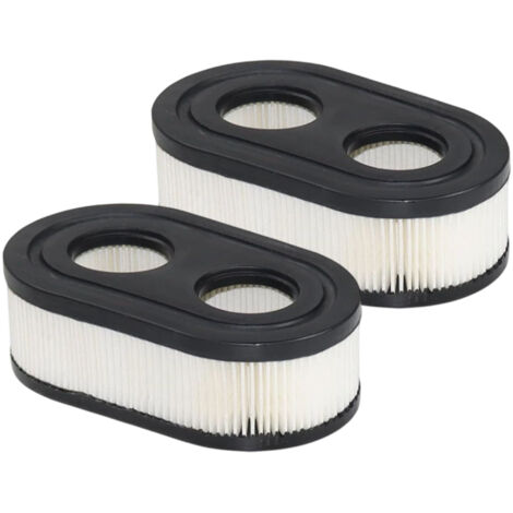 Lot de 2 filtres à air pour tondeuse à gazon Briggs & Stratton 550E 550EX Eco-Plus 575EX Series Remplace 4247 5432 5432K Moteur 798339 798452 593260 093000er 09P0000er