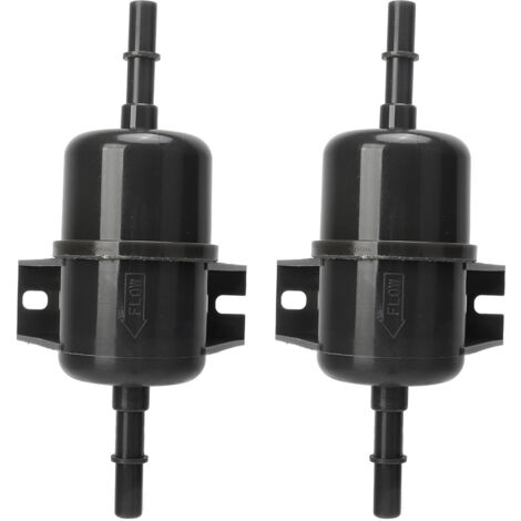 Lot de 2 filtres à carburant en ligne AM117584 de remplacement pour John Deere 425 445 455 tondeuses à gazon tracteurs de jardin