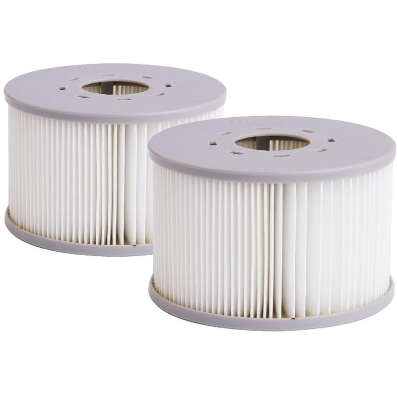 Produit shopeco.fr : Lot de 2 filtres à cartouches pour spa semi-rigide Mspa