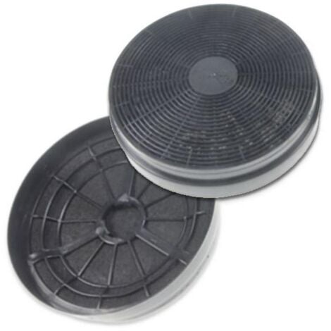 Lot de 2 filtres à charbon 175X34 mm (AS0015184, 49037930) Hotte AMICA, AYA, BRANDT, CANDY, CONTINENTAL EDISON, CURTISS, DE DIETRICH, FAR, OCEANIC, PROLINE, ROSIERES, SAUTER, SIGNATURE, VALBERG