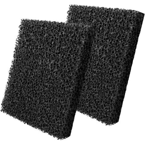 Lot de 2 filtres à charbon actif pour ventilation des toilettes SOG - 2 filtres de rechange pour camping-car avec système d'échappement SOG - Filtre éponge pour variantes de porte Thetford - Pièces de