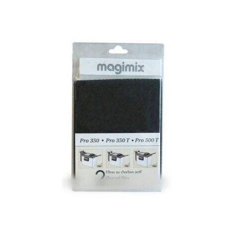 Lot de 2 filtres à charbon anti odeur pour Friteuse MAGIMIX 17027