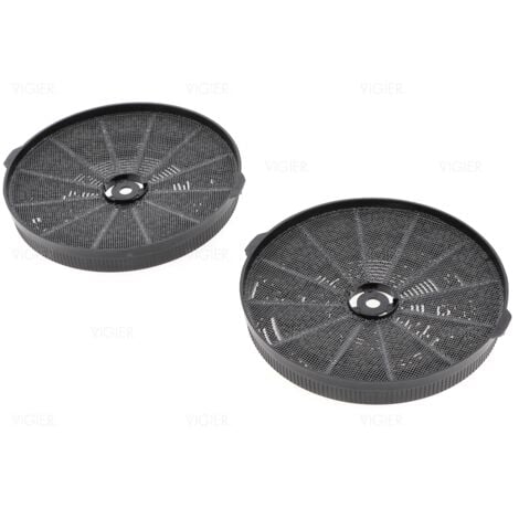 Lot de 2 filtres à charbon d'origine pour hotte Faber Roblin 5650953 Faber