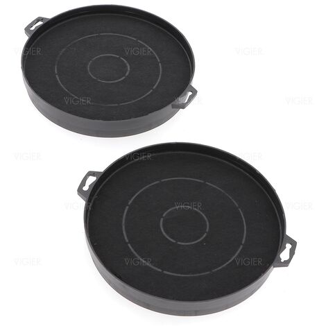 LOT DE 2 FILTRES A CHARBON HOTTE DIAMETRE 210MM BEST210 Electrolux