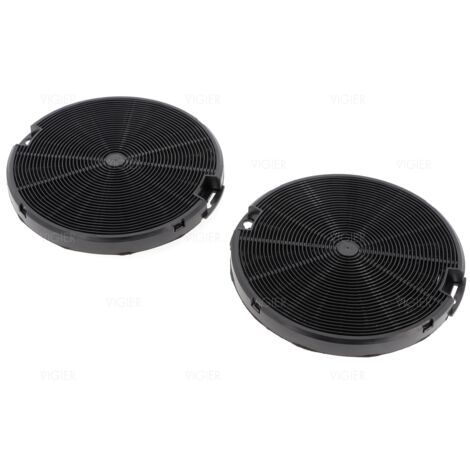 LOT DE 2 FILTRES A CHARBON HOTTE SMEG KN9X-1 KI90C KITFC155 KITFC155 Smeg