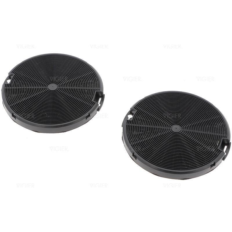 Eurofilter - Lot de 2 filtres à charbon Ikea, Faber, Roblin, Smeg, Franke FKS155