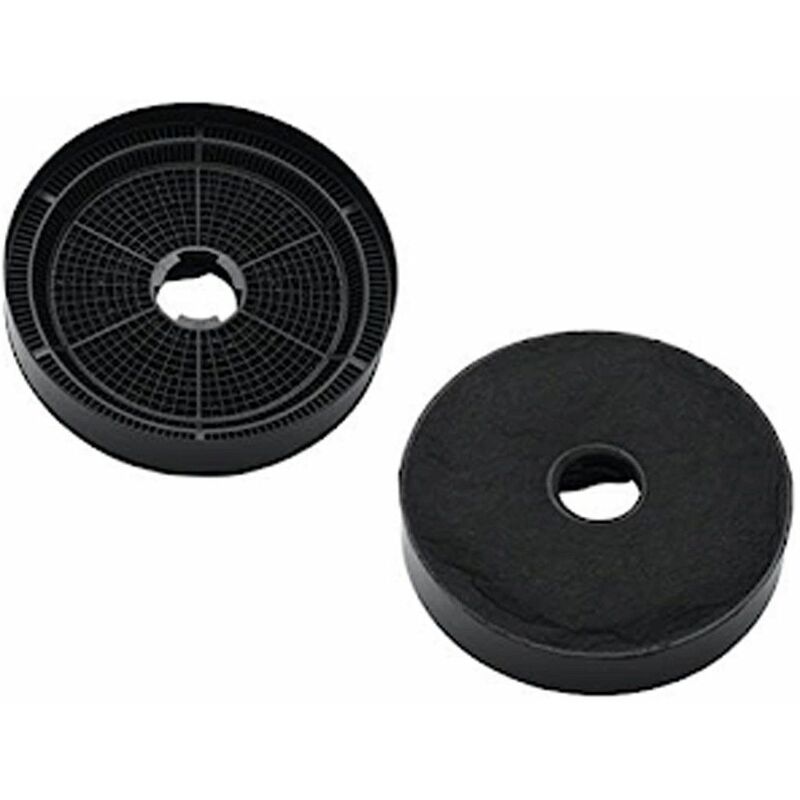 Lot de 2 filtres a charbon longue durée 165X33 mm (9029800951) Hotte AEG