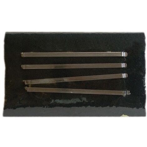 Lot de 2 Filtres à charbon mousse 305x215mm + jeu de fixation pour Hotte SAUTER 74X2375