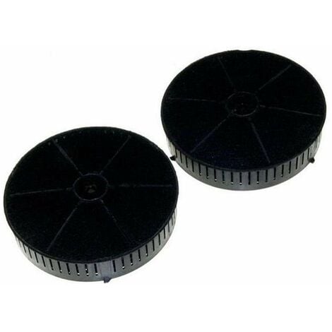 Lot de 2 filtres charbon T57 175X45 mm (4055171138, 208352146603) Hotte AEG, ARISTON HOTPOINT, ARTHUR MARTIN ELECTROLUX, BAUKNECHT, DE DIETRICH, ELECTROLUX, ELICA, ESSENTIEL B, IGNIS, IKEA, IKEA WH