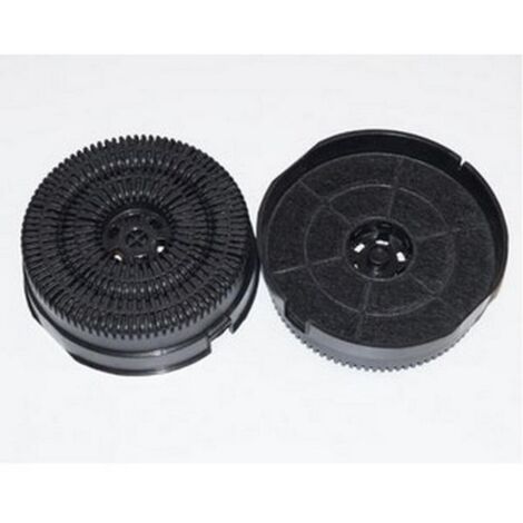 Lot de 2 filtres à charbon type 58 AKB000/1 (484000008782, C00308179) Hotte DE DIETRICH, INDESIT, SAUTER, IKEA WHIRLPOOL, BAUKNECHT, IGNIS, WHIRLPOOL, BRANDT, ELICA, ARISTON HOTPOINT