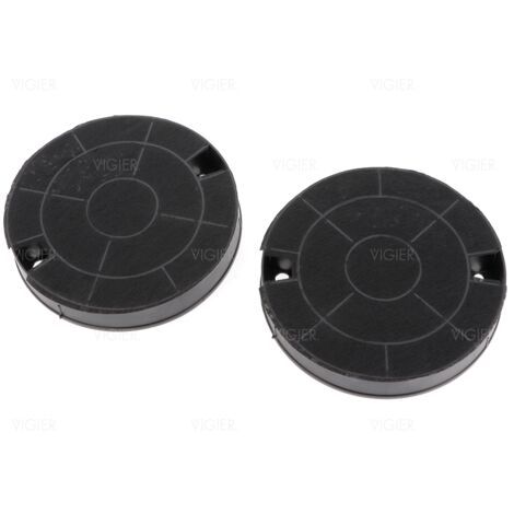 Lot de 2 filtres à charbons hotte Whirlpool Type 29 190x35mm 481249038013- Whirlpool