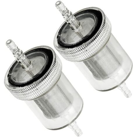 Lot de 2 filtres à huile diesel en ligne de rechange pour chauffage Webasto Eberspacher Parfor King (voiture, camion, bus, caravane, bateau)