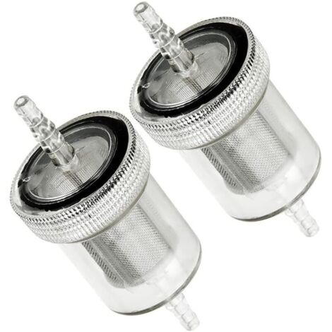 Lot de 2 filtres à huile diesel en ligne de rechange pour chauffage Webasto Eberspacher Parfor King (voiture, camion, bus, caravane, bateau)