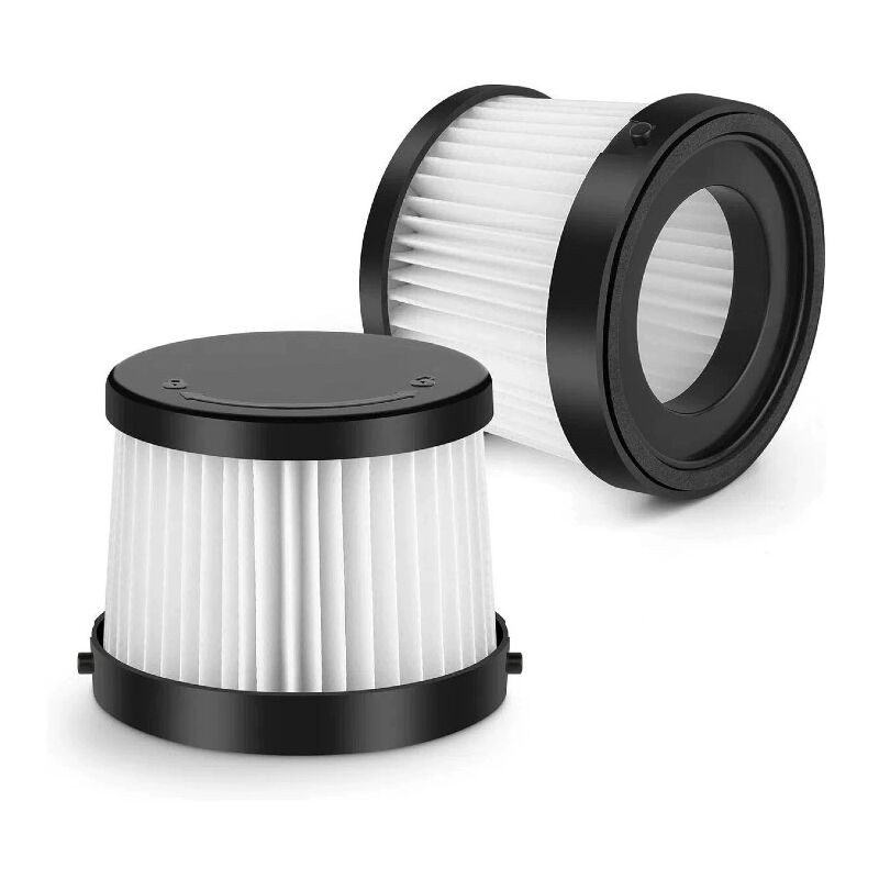 Lot de 2 filtres à vide, cartouches filtrantes réutilisables pour nettoyage en profondeur, filtres à vide sec, filtres d'aspirateur pour DCV501LN