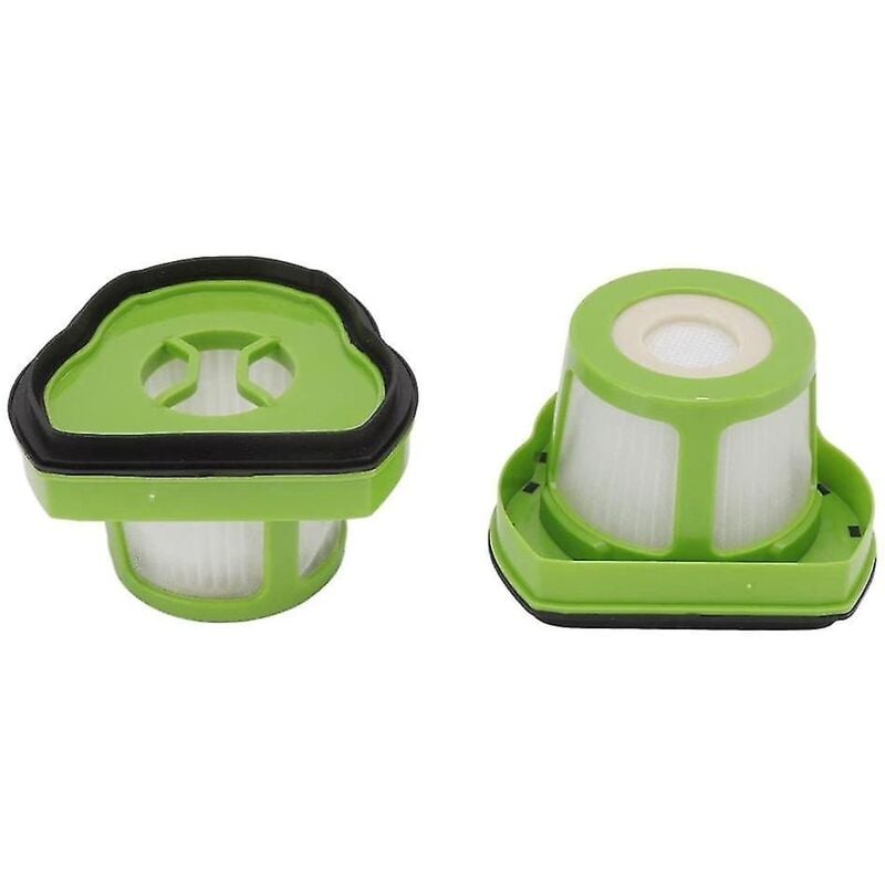 Lot de 2 filtres à vide de rechange pour aspirateur à main 1782 1608653 avec effaceur de poils d'animaux