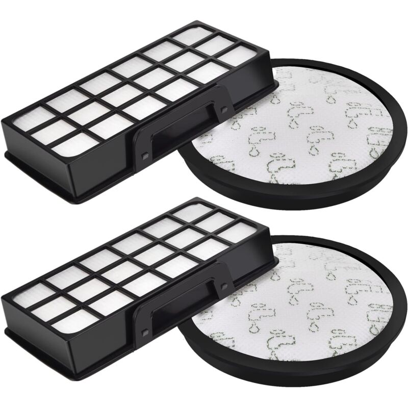 Lot de 2 filtres, adaptés pour (modèle RO76xx) RO7681EA RO7691EA RO7690EA RO7649EA RO7647EA RO7663EA RO7676EA aspirateur, filtre de rechange ZR903701