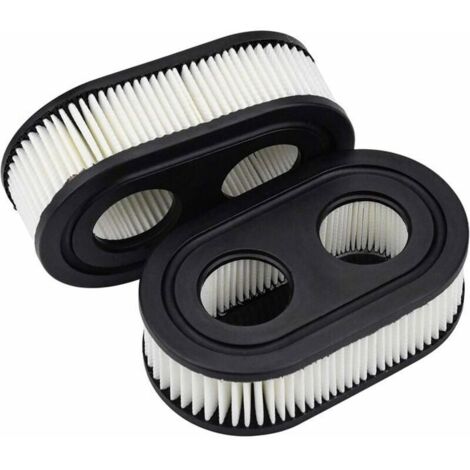 Lot de 2 Filtres Air pour Tondeuse Gazon Briggs Stratton 550E-550EX