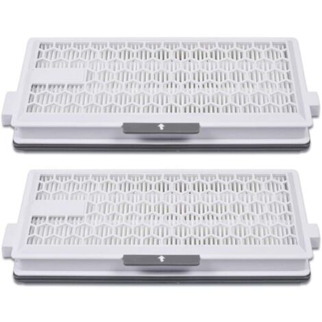 Lot de 2 Filtres Aspirateur Air Clean Plus 50 Compatible Miele Complete C2 C3 Powerline S8340 SF HA