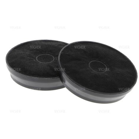 Lot de 2 filtres chaarbon générique Hotte Airlux Glem CR310 CR310 Airlux
