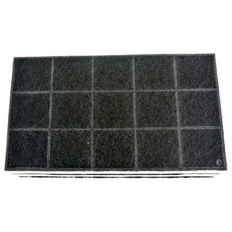 Lot de 2 filtres charbon (71X8368, 481281728312) Hotte DE DIETRICH, INDESIT, SAUTER, THERMOR, BRANDT