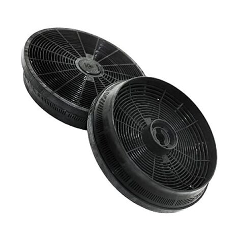 ROSIERES Lot de 2 filtres charbon acm14 145x30mm ahp95ix cce16x cce19x cgm61x cgm91x rht650in hotte candy cmb650x