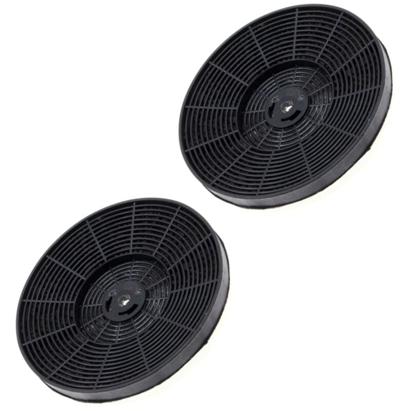 Airlux - Lot de 2 Filtres à charbon ahc/b/ghc/hcd 175X15 mm