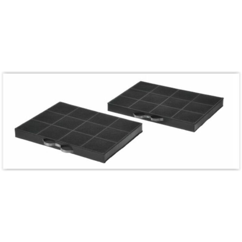 Neff - Lot de 2 filtres charbon rectangulaire type 38 DKF38 300X215X30 mm (481948048338) Hotte bauknecht, bosch, ikea whirlpool siemens, whirlpool