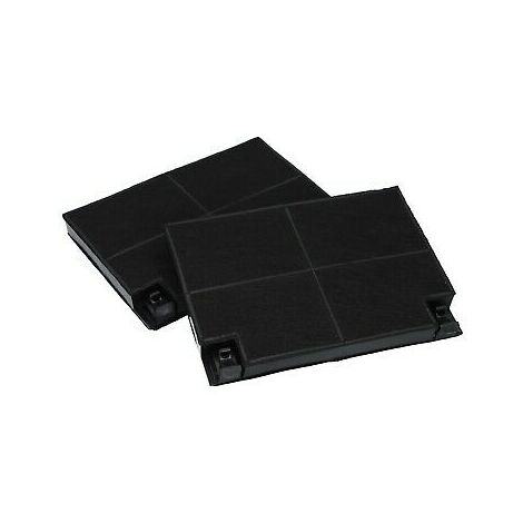 Lot de 2 filtres charbon ROBLIN 5403001 193x137x20mm - Hotte - ROBLIN, BRANDT, ZANUSSI, ARISTON HOTPOINT, SAUTER, THERMOR, BEKO, DE DIETRICH (52991)
