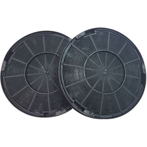 Lot de 2 filtres charbon type 196 196X30 mm