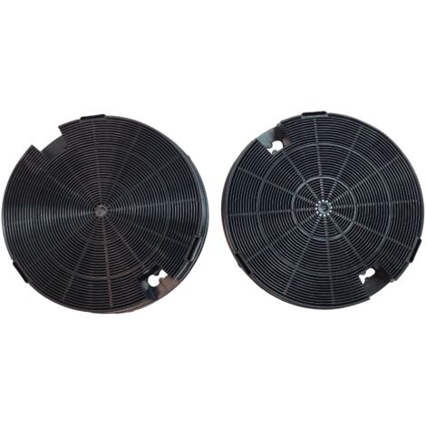 Lot de 2 filtres charbon type 29 CHF029 - Hotte - WHIRLPOOL, IKEA WHIRLPOOL, BAUKNECHT, ARISTON HOTPOINT, INDESIT, BOSCH, BRANDT, IGNIS, SIEMENS, SAUTER, SCHOLTES, ROSIERES (91929)
