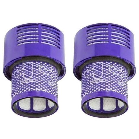 Lot De 2 Filtres De Rechange Lavables Pour Les Aspirateurs Dyson V10 Filtre De Rechange Dyson Pour Série V10 Sv12-Crezuo