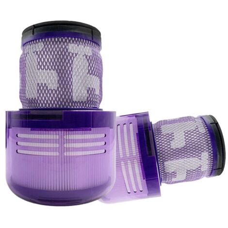 Lot de 2 filtres de rechange pour aspirateur Dyson V11 SV14 Detect (pièces détachées pour aspirateur sans fil).-AquaForge