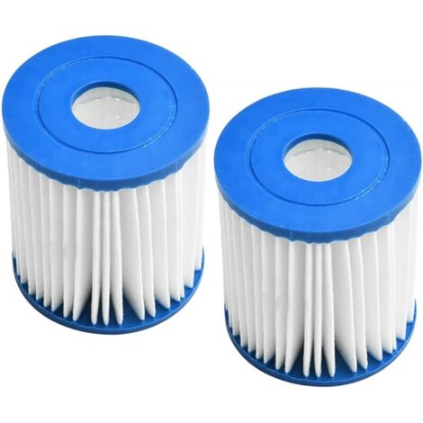 Lot de 2 filtres de rechange pour Intex, piscine 28601/28602 pour ensemble Intex Type H 29007E - Pour piscines hors sol et